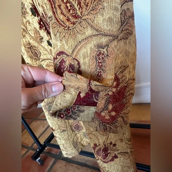 CAbi Fall Floral Coat vintage size 6 - Picture 6 of 13